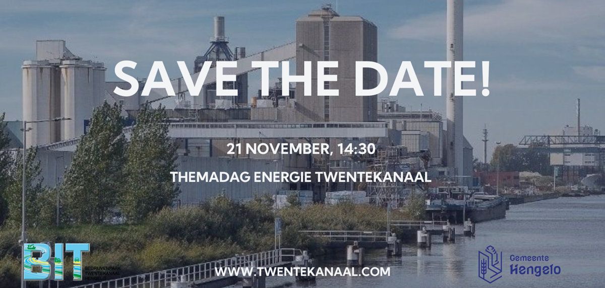 Save the Date: Themadag Energie Twentekanaal