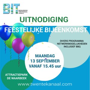 Feestelijke BIT bijeenkomst 13 september
