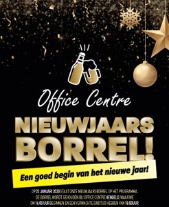 Uitnodiging nieuwjaarsborrel