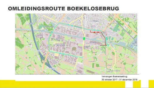 Stand van zaken aanleg Boekelose Brug