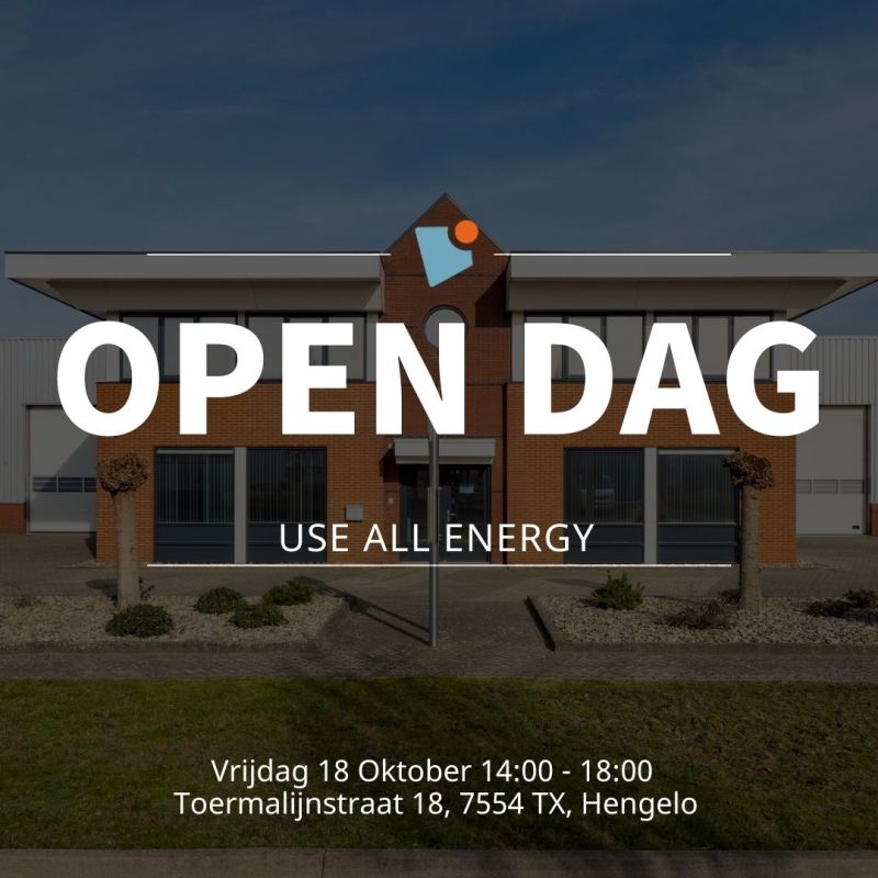 Open dag bij Use All Energy op 18 oktober