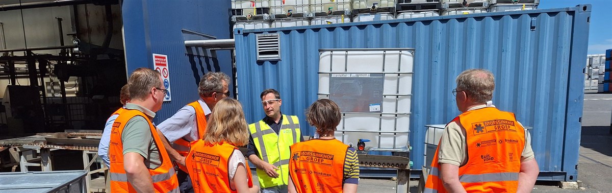 Nationaal Klimaat Platform bezoekt Twentekanaal