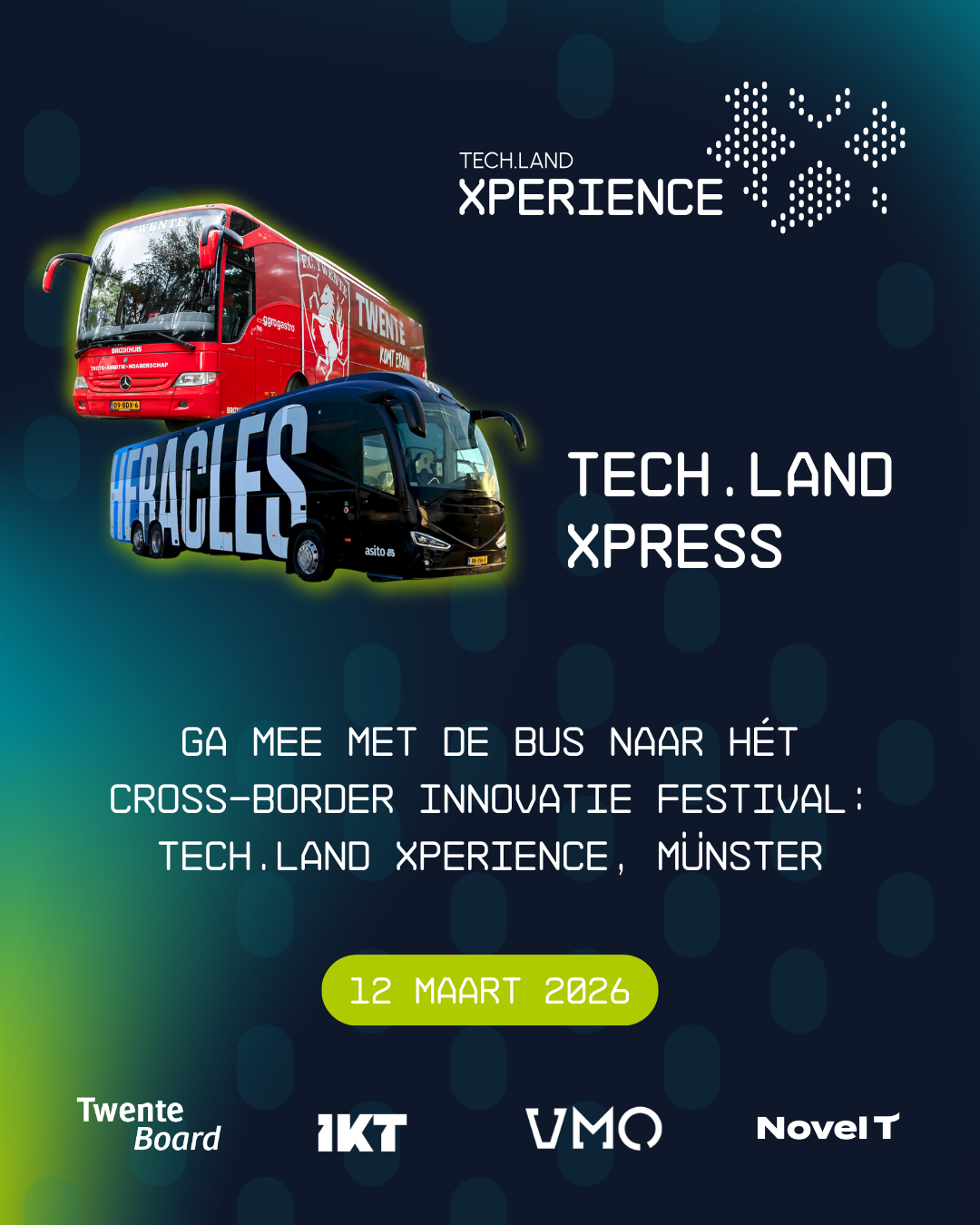Bustrip naar TECH.LAND Xperience - Münster