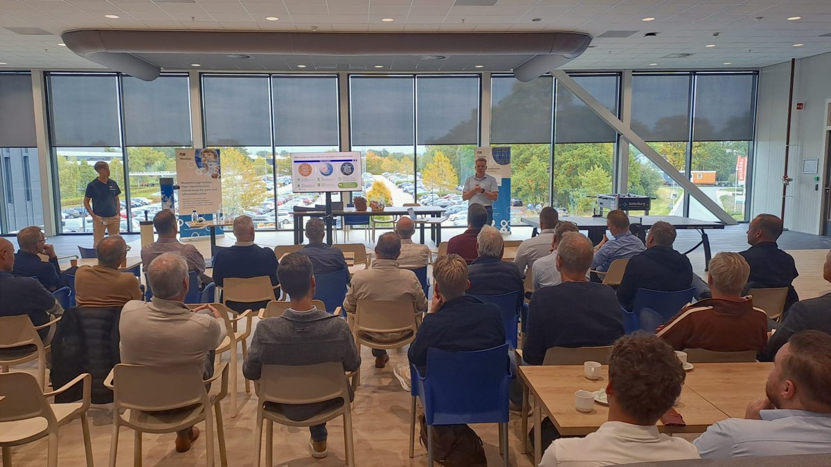 Geslaagde ledenvergadering bij NX Filtration