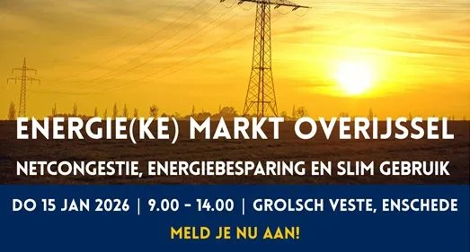 Energie(ke) Markt op 15 januari 2026 in De Grolsch Veste