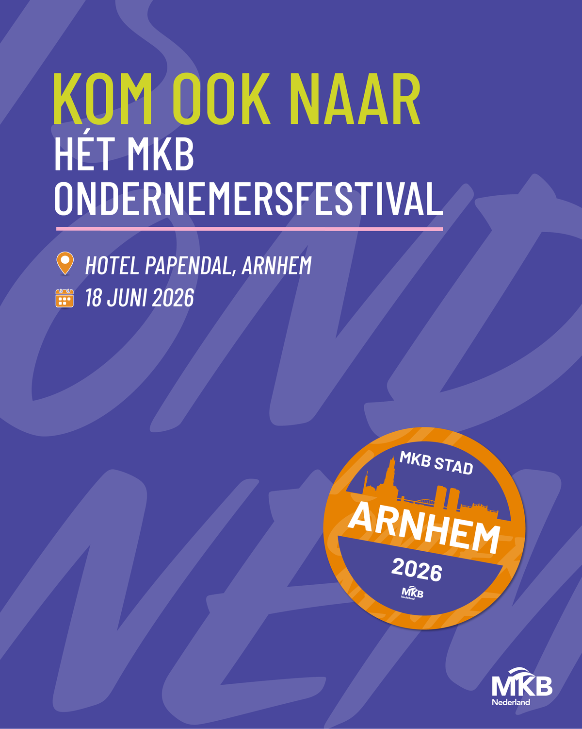 MKB Ondernemersfestival 2026