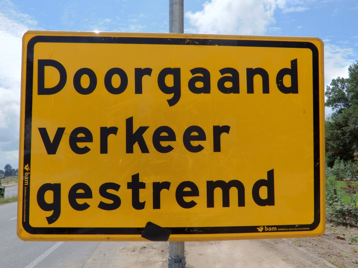 Updates gedeeltelijke afsluiting kruising Diamantstraat